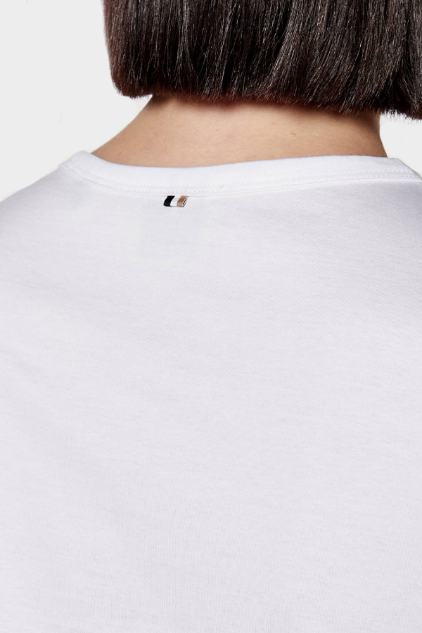 ΜΠΛΟΥΖΑ T-SHIRT BOSS - 100 ΛΕΥΚΟ